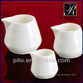 P &amp; T porcelana fábrica leite pote, jarro de leite